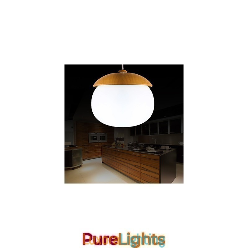 Designer Touch Decorative Modern Contemporary Mini Style Wood Bamboo Chandelier