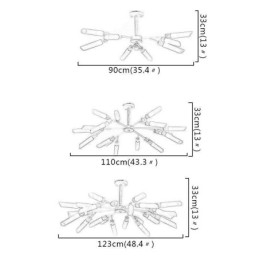 Designer Touch Decorative Nordic Pendant Light Modern Solid Wood Lighting