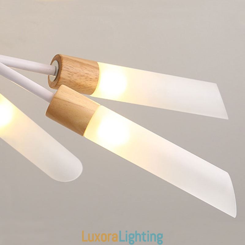 Designer Touch Decorative Nordic Pendant Light Modern Solid Wood Lighting