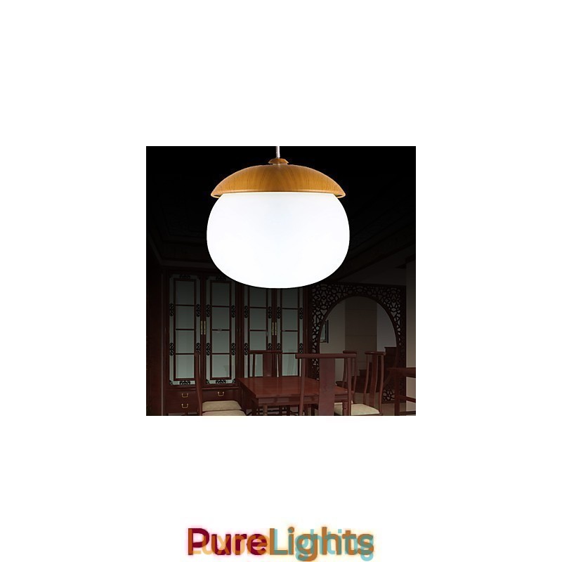 Designer Touch Decorative Modern Contemporary Mini Style Wood Bamboo Chandelier