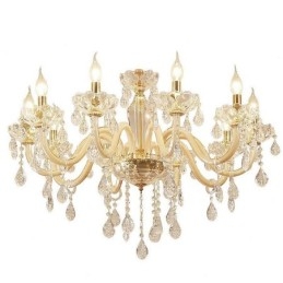 Designer Touch Decorative Elegant Crystal Chandelier European Style Glass Pendant Light