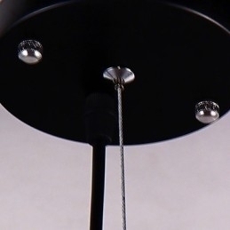 Designer Touch Decorative Modern Contemporary Chrome Metal Chandelier