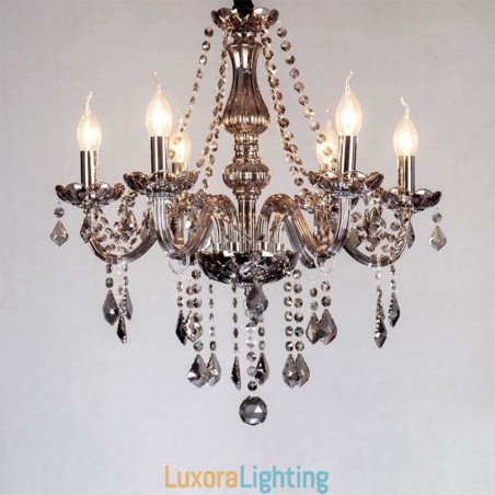 Designer Touch Decorative Elegant Crystal Chandelier European Style Glass Pendant Light
