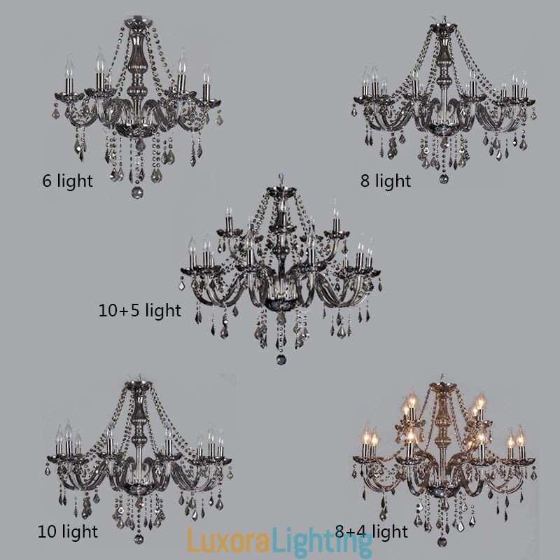 Designer Touch Decorative Elegant Crystal Chandelier European Style Glass Pendant Light
