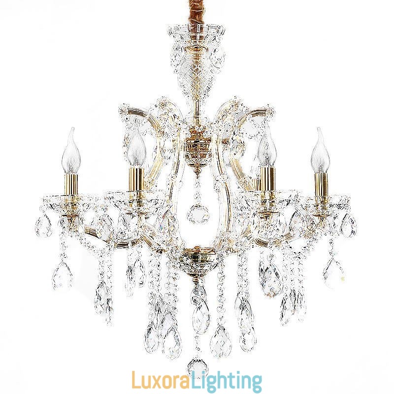 Designer Touch Decorative Elegant Crystal Chandelier European Pendant Light