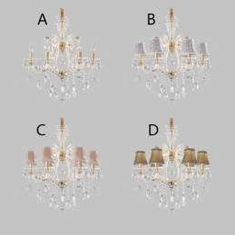 Designer Touch Decorative Elegant Crystal Chandelier European Pendant Light