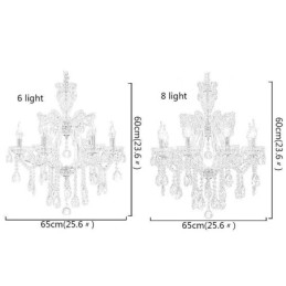 Designer Touch Decorative Elegant Crystal Chandelier European Pendant Light