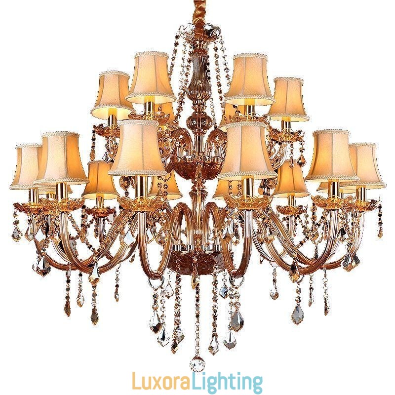 Designer Touch Decorative Luxury Crystal Chandelier European Ceiling Light
