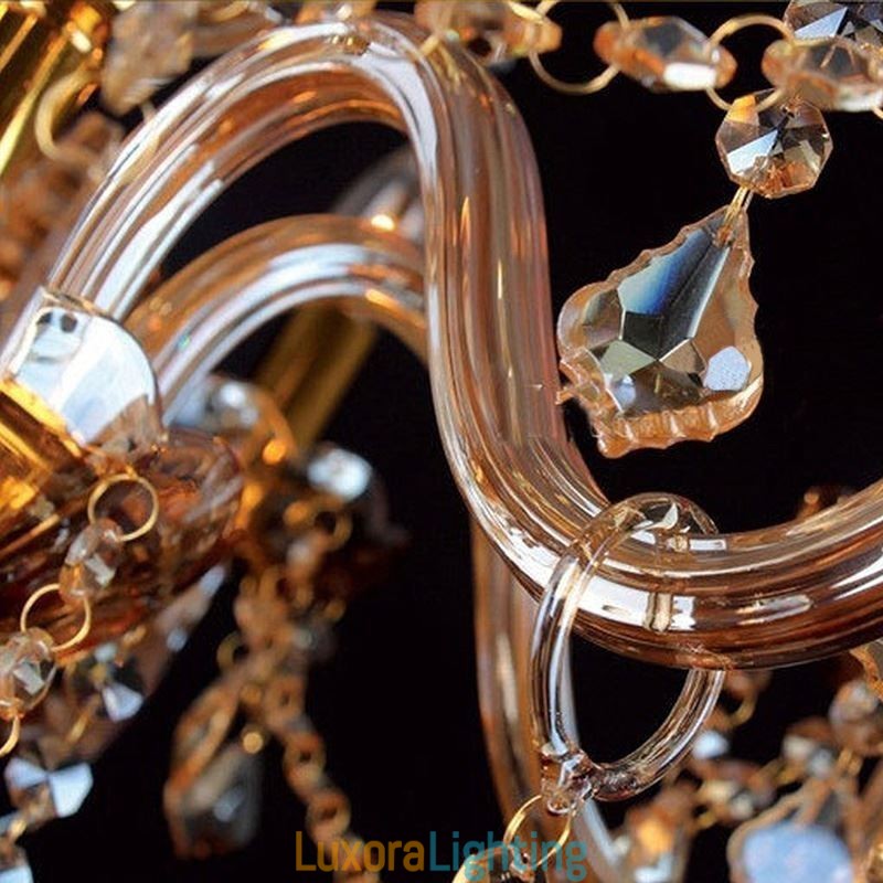 Designer Touch Decorative Luxury Crystal Chandelier European Ceiling Light