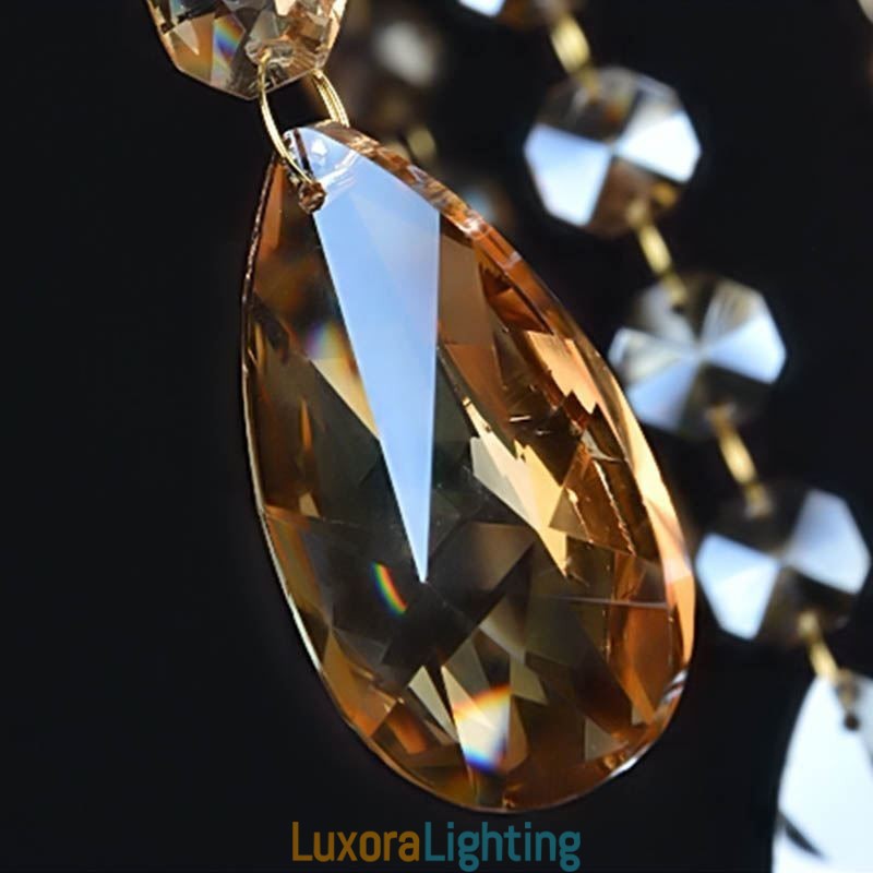 Designer Touch Decorative Large Crystal Chandelier Luxury European Pendant Light