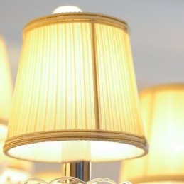 Designer Touch Decorative Modern Crystal Chandelier European Transparent Pendant Light