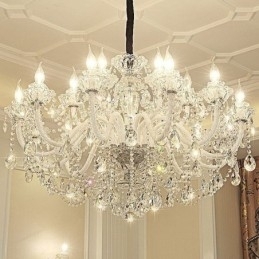 Designer Touch Decorative Luxury Crystal Chandelier European Elegant Pendant Light