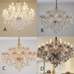 Designer Touch Decorative Luxury Crystal Chandelier European Elegant Pendant Light
