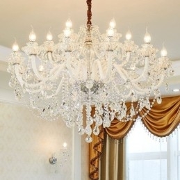 Designer Touch Decorative Luxury Crystal Chandelier European Elegant Pendant Light