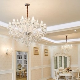 Designer Touch Decorative Luxury Crystal Chandelier European Elegant Pendant Light
