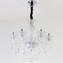 Designer Touch Decorative European Crystal Chandelier Elegant Pendant Light