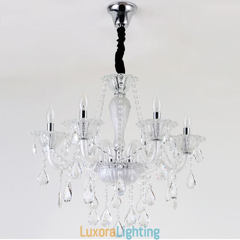 Designer Touch Decorative European Crystal Chandelier Elegant Pendant Light