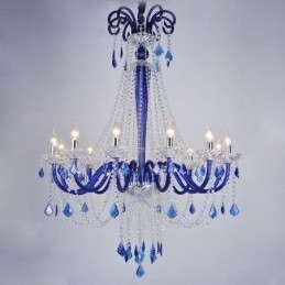 Designer Touch Decorative European Crystal Chandelier Elegant Pendant Light