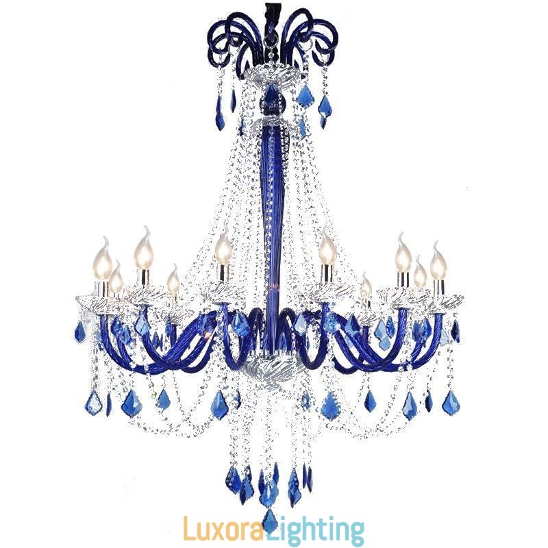 Designer Touch Decorative European Crystal Chandelier Elegant Pendant Light