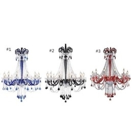 Designer Touch Decorative European Crystal Chandelier Elegant Pendant Light