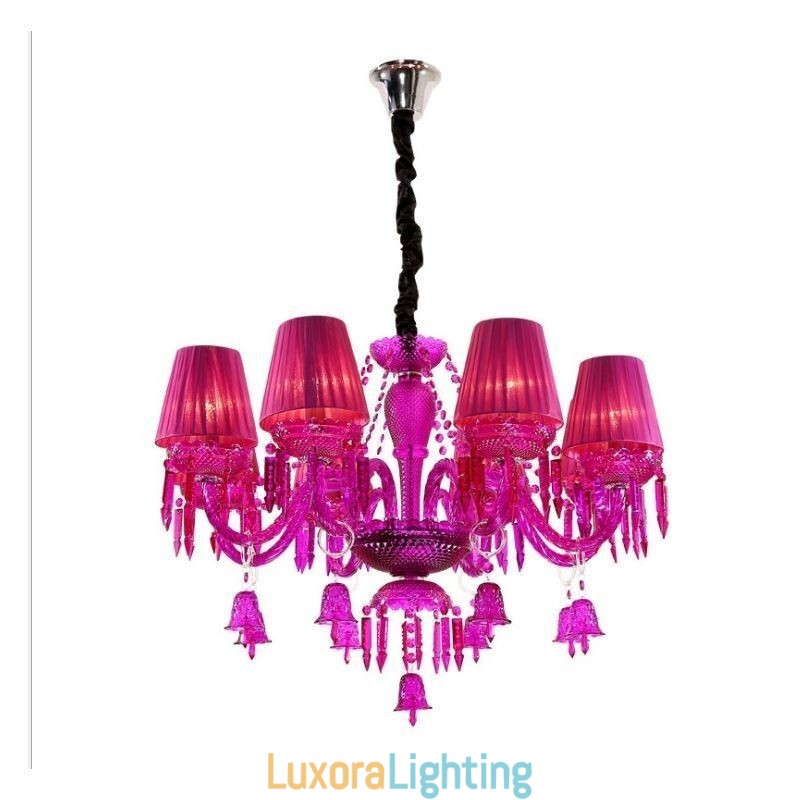 Designer Touch Decorative European Crystal Chandelier Ring Bells Glass Pendant Light