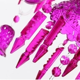 Designer Touch Decorative European Crystal Chandelier Ring Bells Glass Pendant Light