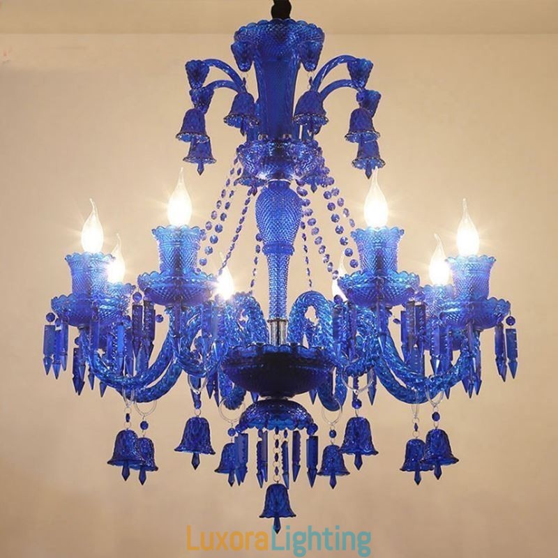 Designer Touch Decorative Crystal Ceiling Light European Chandelier Ring Bells Pendant Light