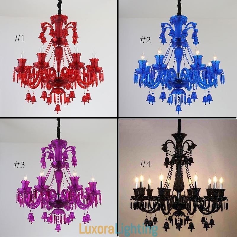 Designer Touch Decorative Crystal Ceiling Light European Chandelier Ring Bells Pendant Light