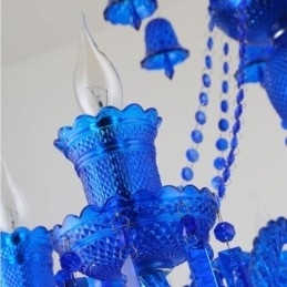 Designer Touch Decorative Crystal Ceiling Light European Chandelier Ring Bells Pendant Light