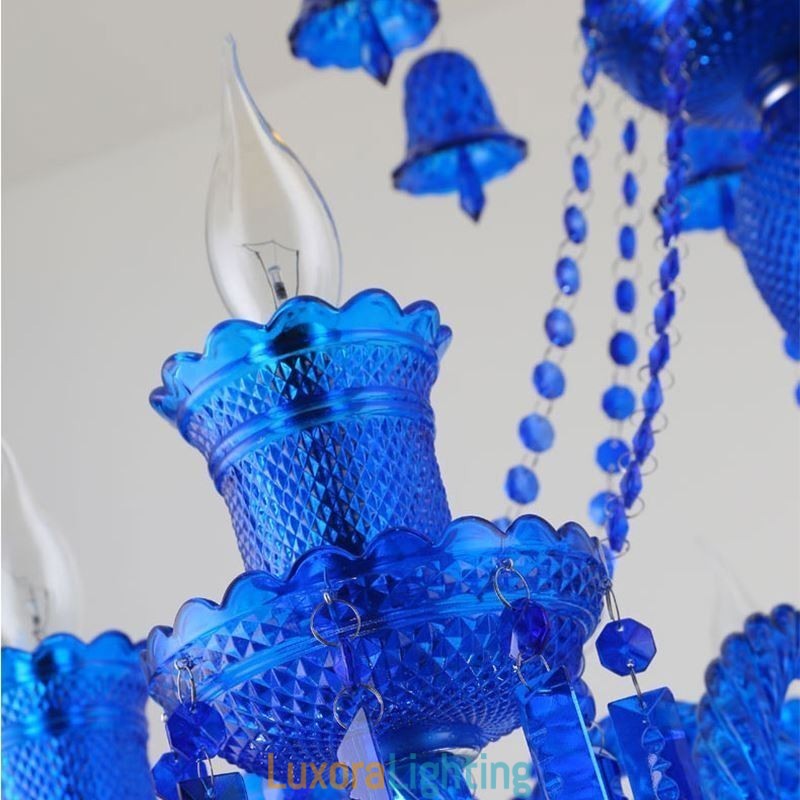 Designer Touch Decorative Crystal Ceiling Light European Chandelier Ring Bells Pendant Light