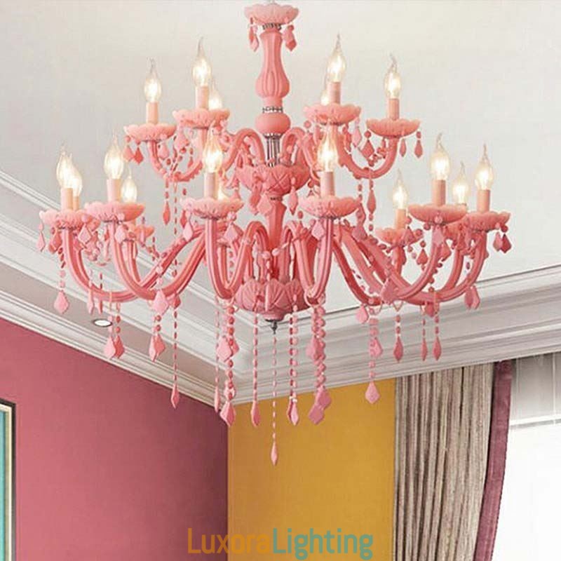 Designer Touch Decorative Elegant Crystal Chandelier European Large Pendant Light