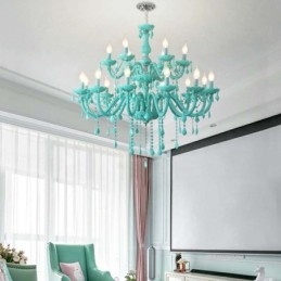 Designer Touch Decorative Elegant Crystal Chandelier European Large Pendant Light