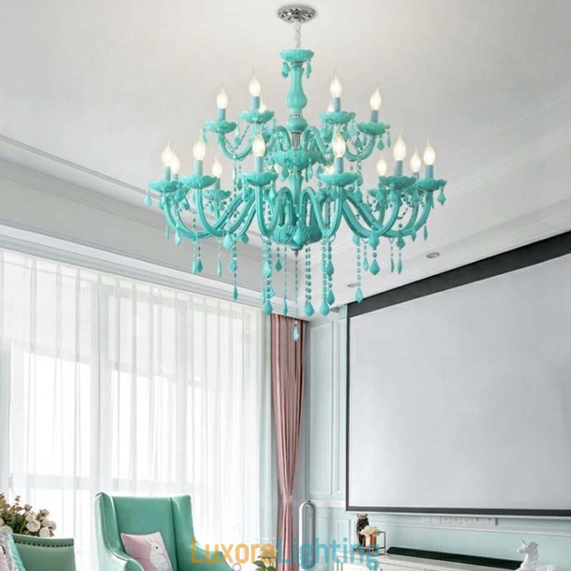 Designer Touch Decorative Elegant Crystal Chandelier European Large Pendant Light
