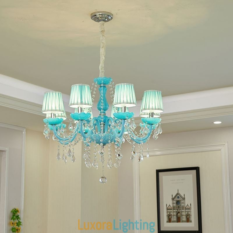 Designer Touch Decorative Creative Crystal Chandelier European Elegant Pendant Light