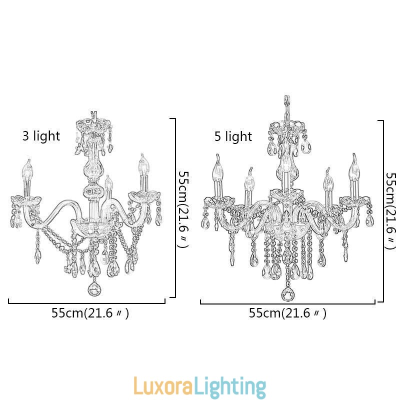 Designer Touch Decorative Stylish Crystal Chandelier Modern European Pendant Light