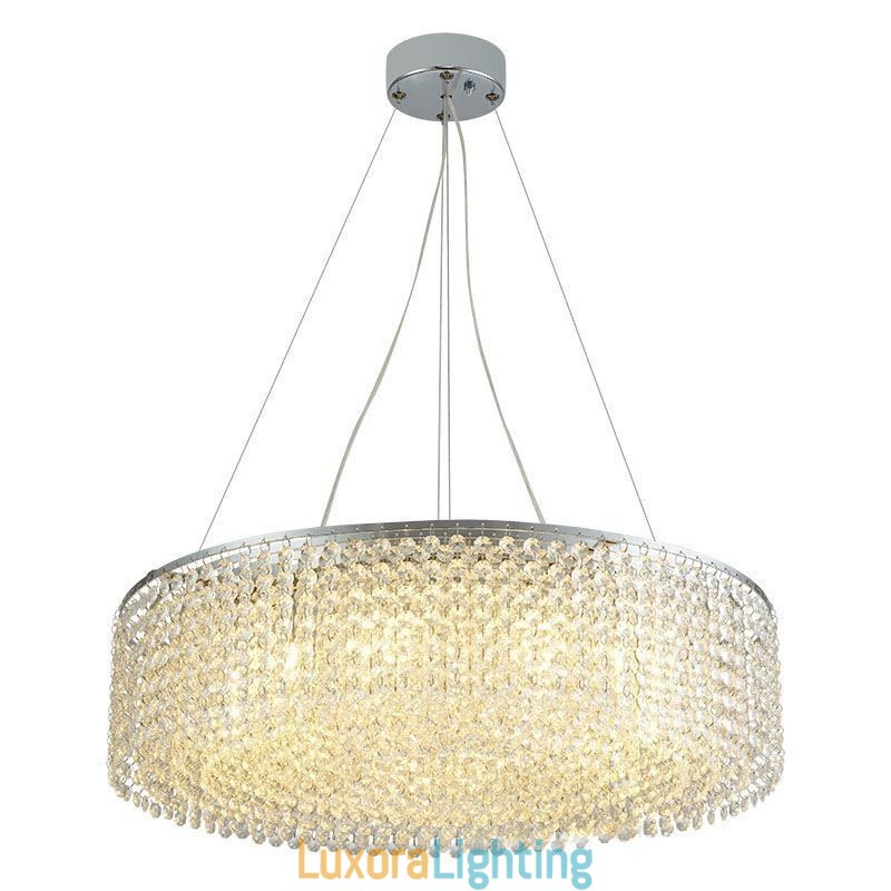 Designer Touch Decorative Modern Crystal Chandelier European Luxury Ceiling Lamp With 12 Lights