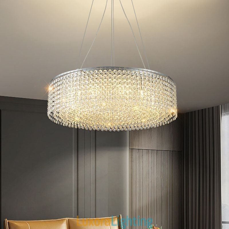 Designer Touch Decorative Modern Crystal Chandelier European Luxury Ceiling Lamp With 12 Lights
