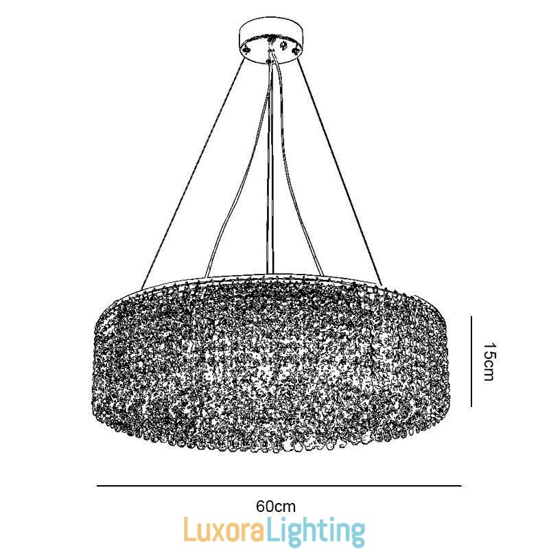 Designer Touch Decorative Modern Crystal Chandelier European Luxury Ceiling Lamp With 12 Lights