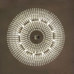 Designer Touch Decorative Modern Crystal Chandelier European Luxury Ceiling Lamp With 12 Lights