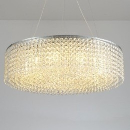 Designer Touch Decorative Modern Crystal Chandelier European Luxury Ceiling Lamp With 12 Lights
