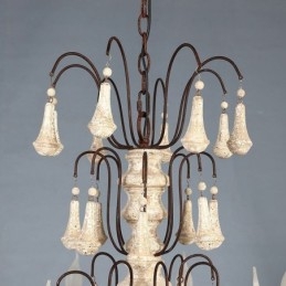 Designer Touch Decorative Retro Style Wood Pendant Light Elegant Chandelier