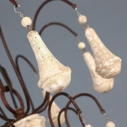 Designer Touch Decorative Retro Style Wood Pendant Light Elegant Chandelier