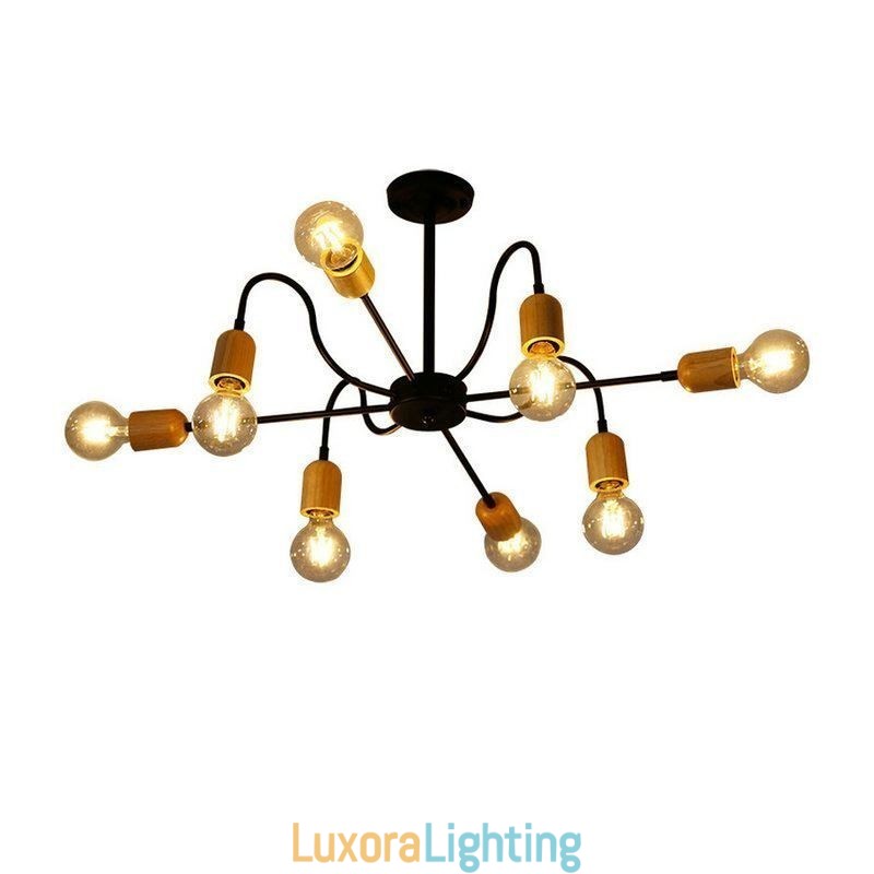 Designer Touch Decorative Contemporary Creative Iron Pendant Light Spider Chandelier
