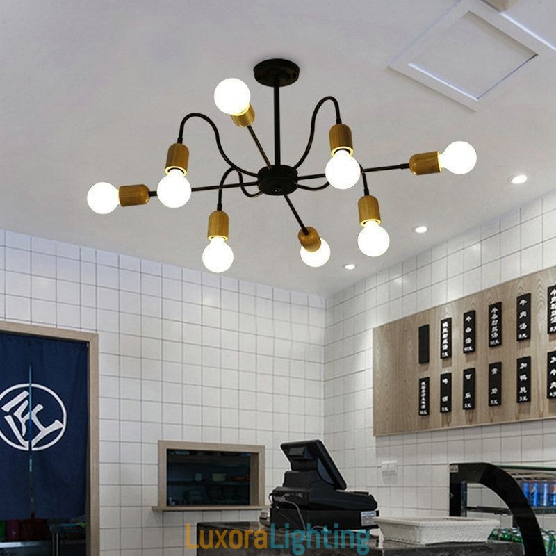 Designer Touch Decorative Contemporary Creative Iron Pendant Light Spider Chandelier