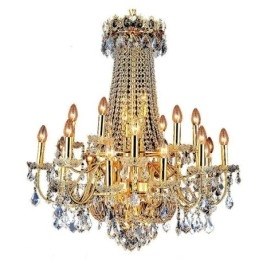 Designer Touch Decorative European Luxury Crystal Chandelier Duplex Stair Pendant Light