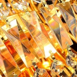 Designer Touch Decorative European Luxury Crystal Chandelier Duplex Stair Pendant Light