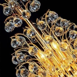 Designer Touch Decorative Elegant Crystal Empire Chandelier European Luxury Long Pendant