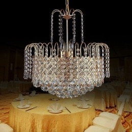 Designer Touch Decorative Luxury Crystal Chandelier Modern Elegant Pendant Light
