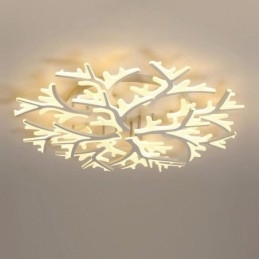 Designer Touch Decorative Flush Mount Modern Minimalist Antler Ceiling Light