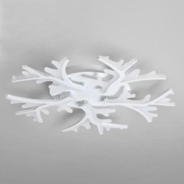 Designer Touch Decorative Flush Mount Modern Minimalist Antler Ceiling Light